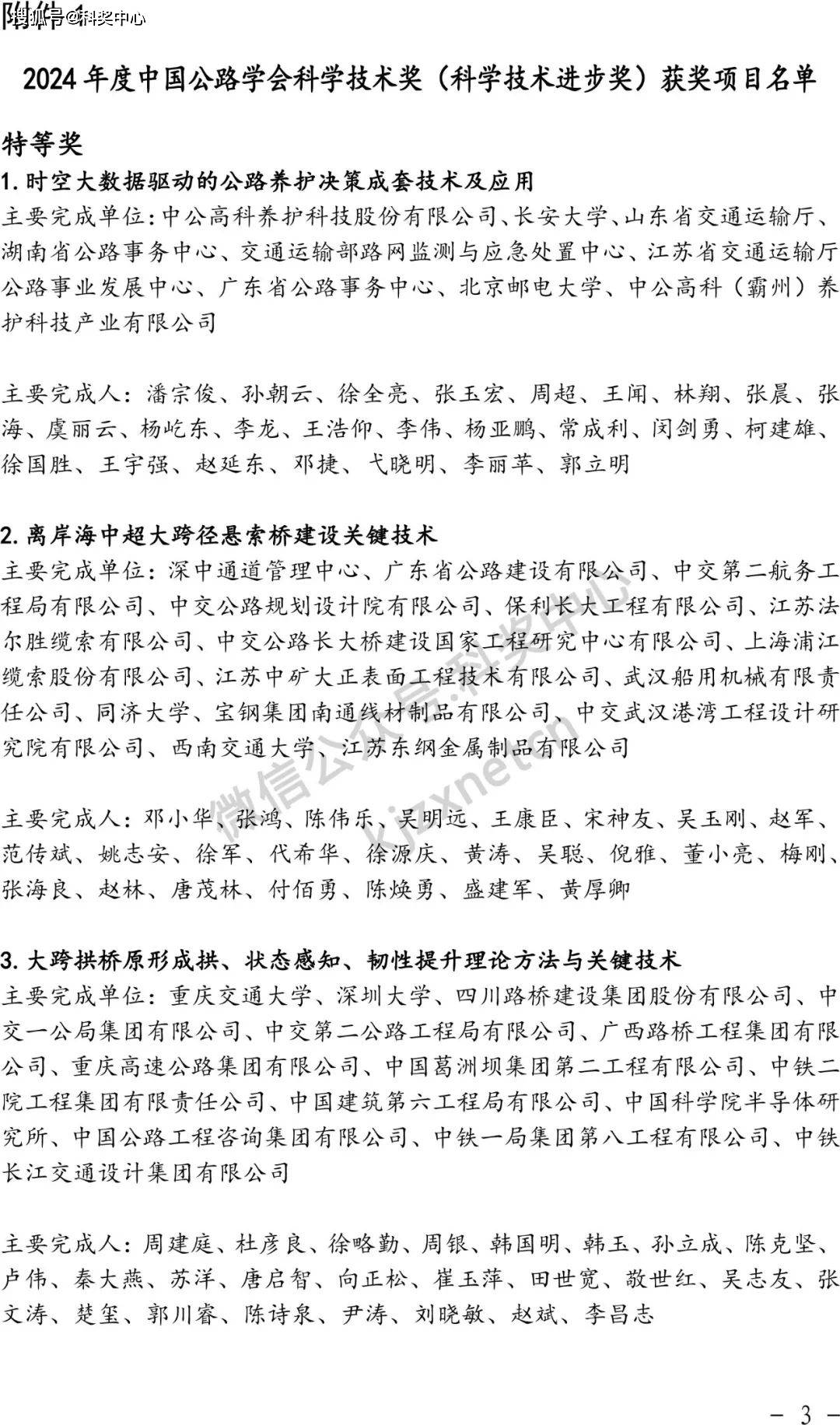 2024年度中国公路学会科学技术奖获奖结果发布_搜狐网