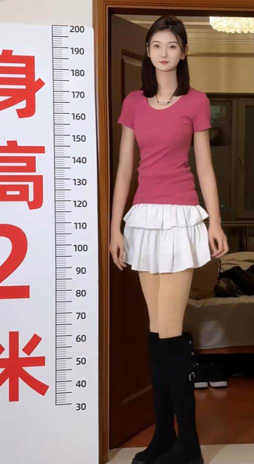 女孩身高2米26貌美如花,妈妈天天发愁:白长这么漂亮,没人敢追