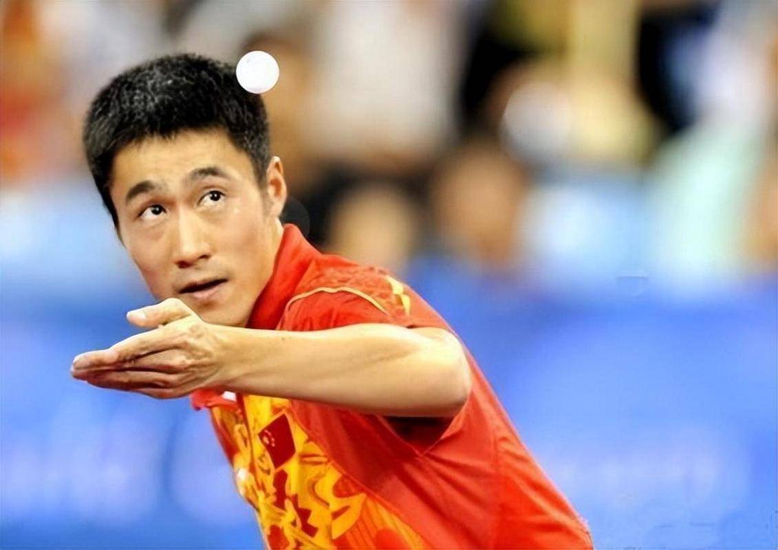 在这场巅峰对决中,王励勤同样表现得极为出色,但马琳凭借着更为丰富的