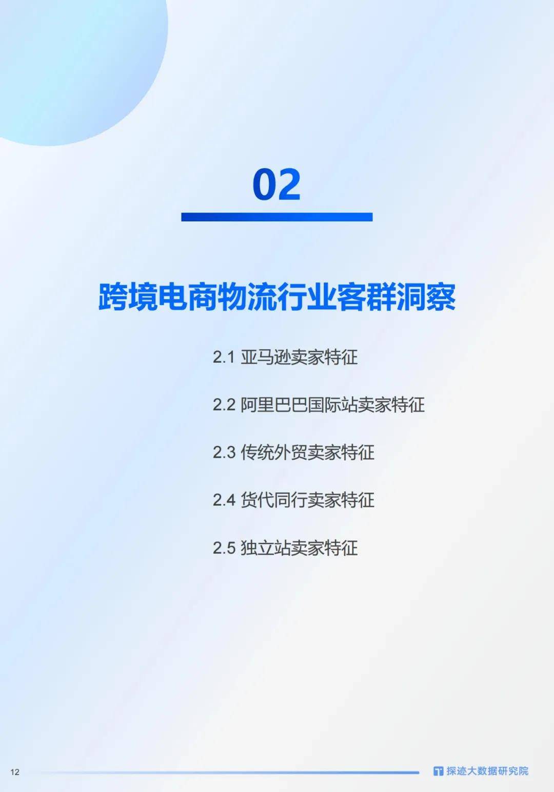 探迹科技：2024年跨境电商物流行业发展趋势洞察，客户群体分析报告