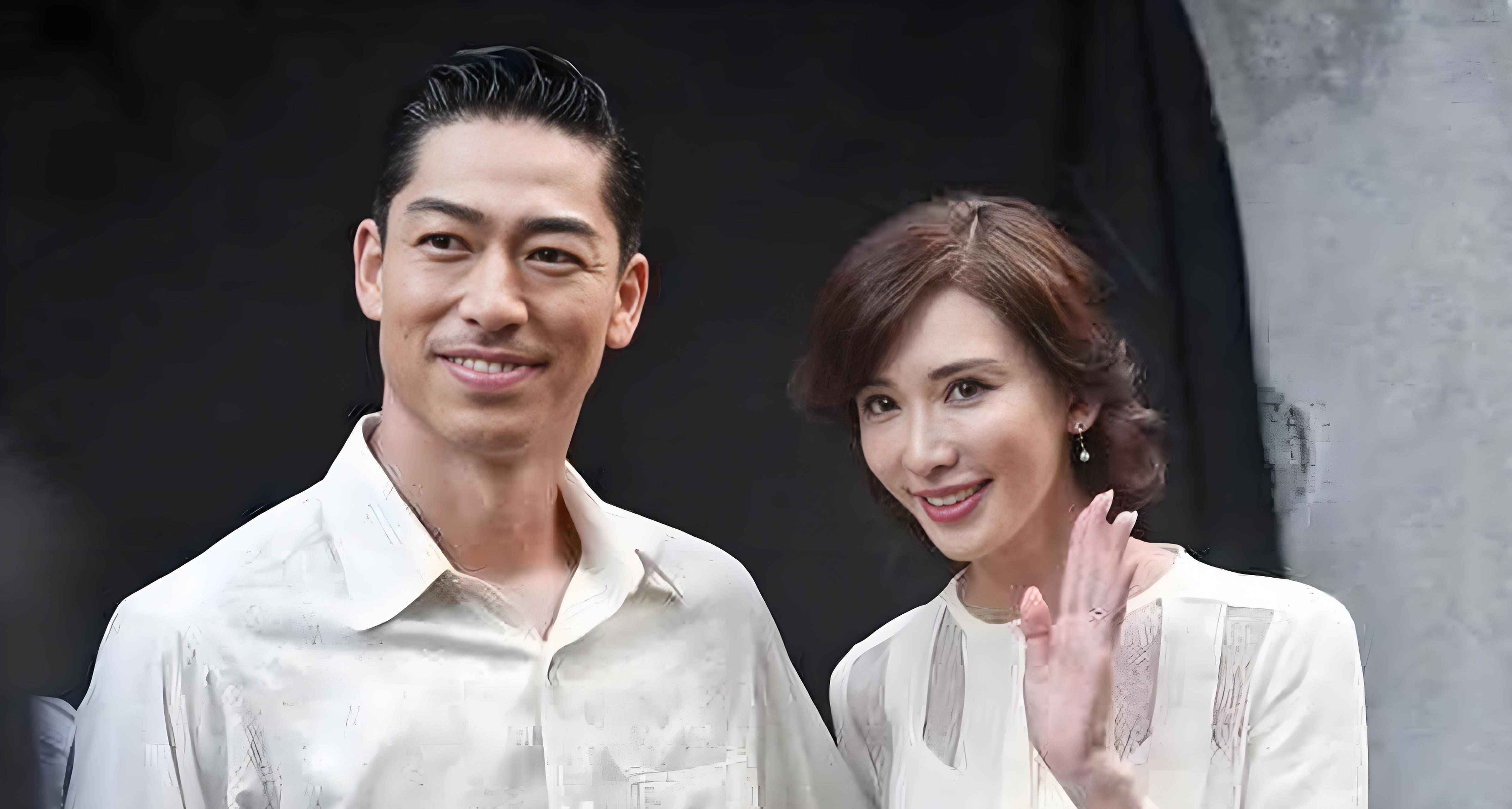 50岁林志玲,染咖色头发显老,2岁儿子正脸曝光,网友:基因强大