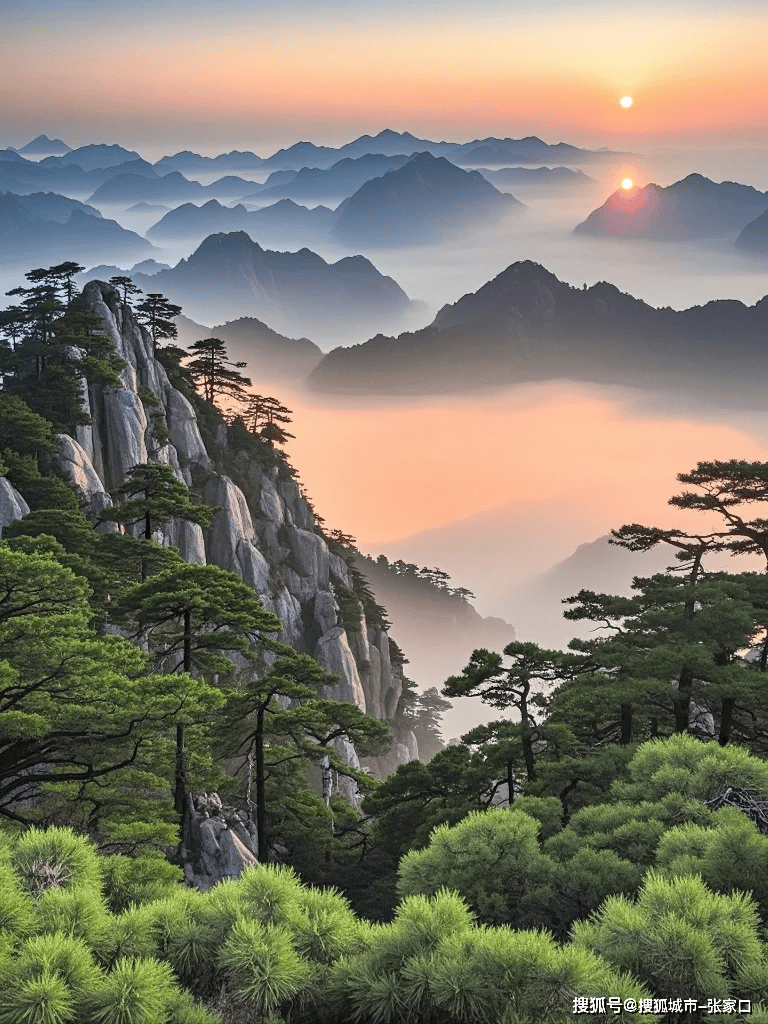 黄山风景区十大景点图片