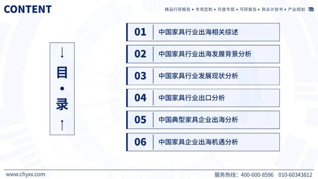 2024年中国家具行业出海市场发展形势分析，家具出海前景机遇报告