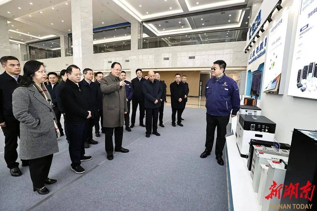 湖南省委副书记,省长毛伟明一行莅临常德昆宇调研