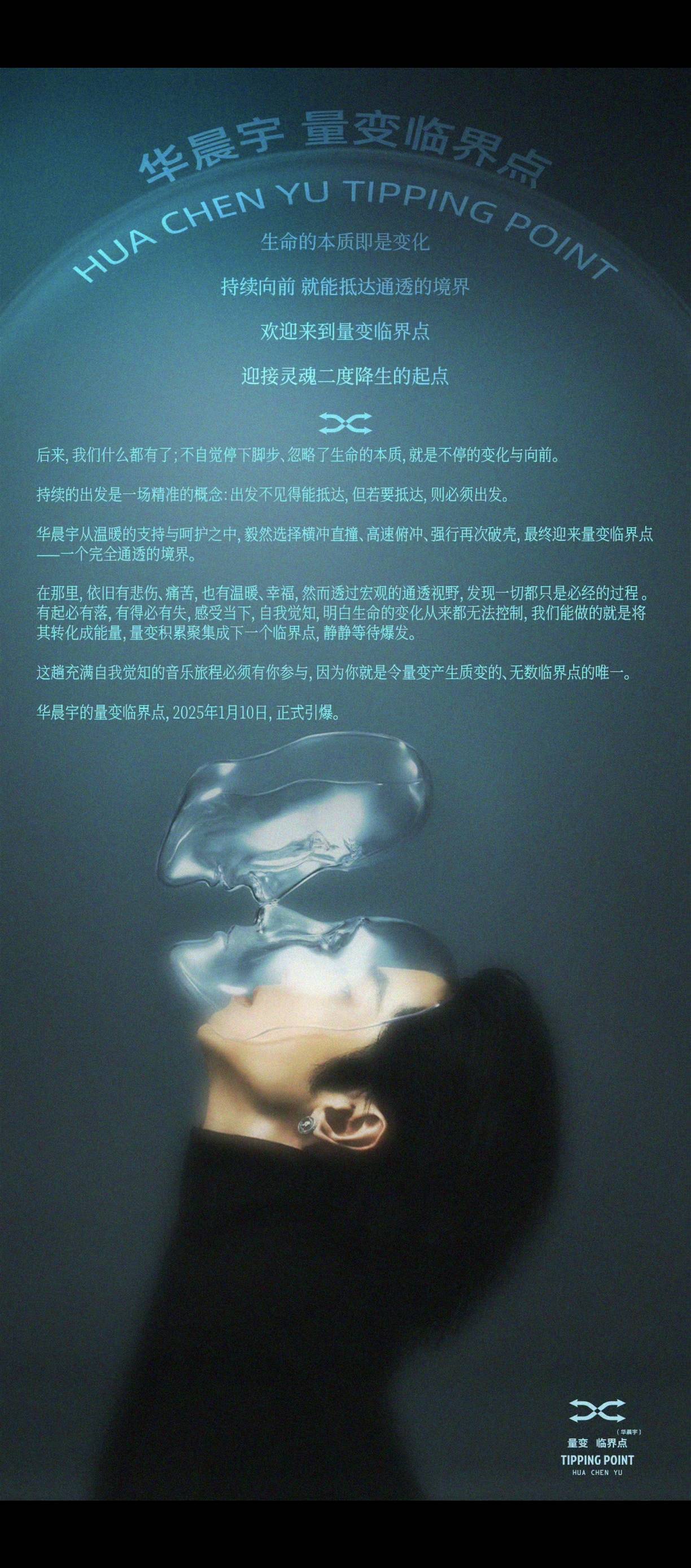 華晨宇 6thアルバム量变临界点台湾CD版 華晨宇 6thアルバム量变临界点台湾CD版