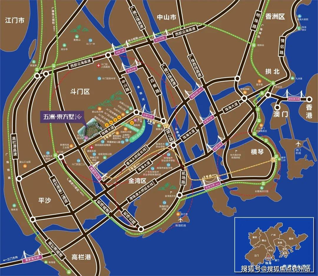 珠海大桥,港珠澳大桥轨道:广佛江珠城轨