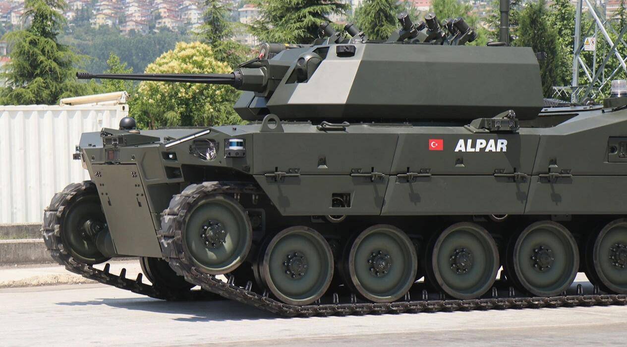 阿尔帕尔装甲无人战车,土耳其无人装备先驱,后续或有更多惊喜