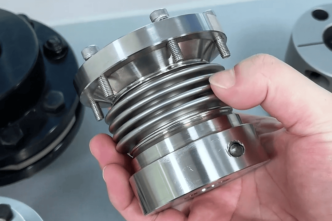 波纹管式联轴器原来长这样?