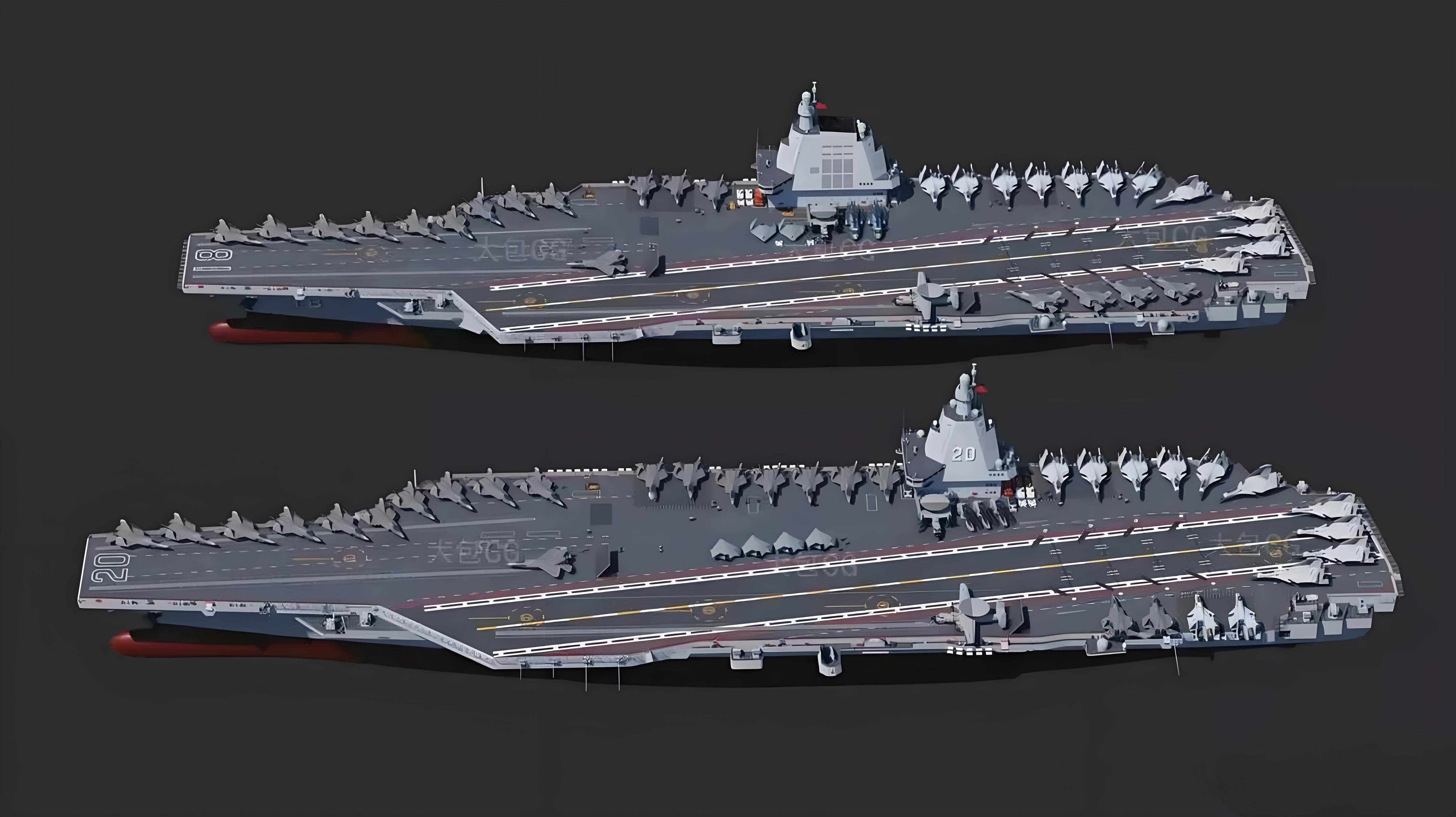 中国004航母的吨位,动力和电磁弹射器:服从未来三年的战需