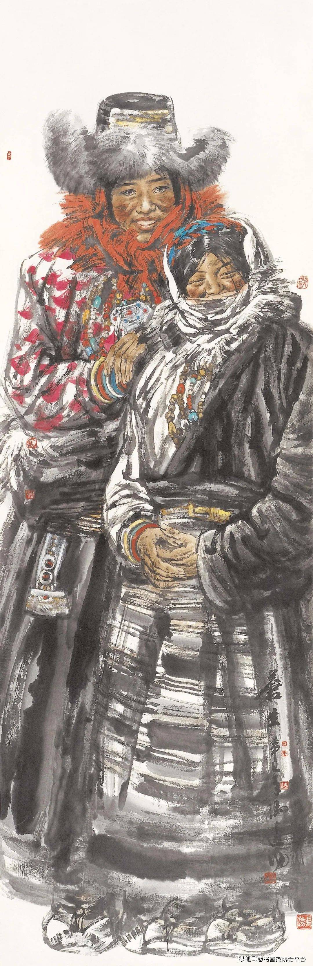 丹青巨匠冯远:百幅国画经典之作,探寻艺术之美