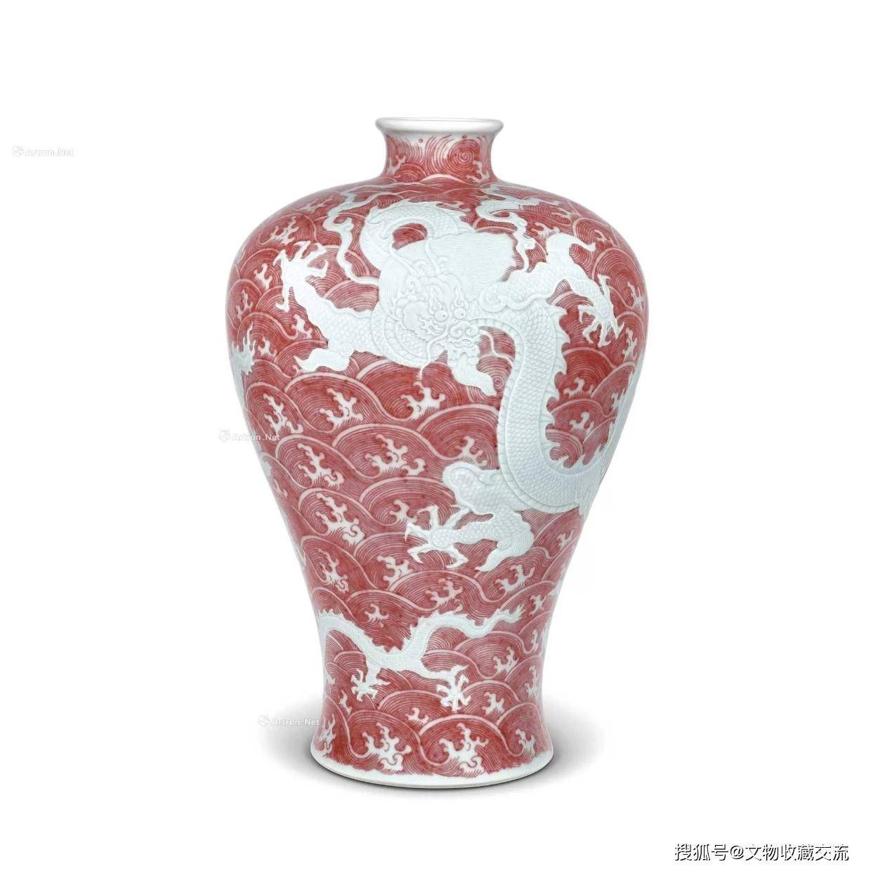 陶芸 清 雍正◇霽紅描金梅花紋杯◇ 中国古董品 中国古