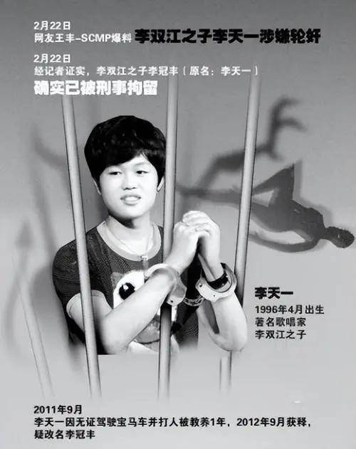 李天一:仗着父母撑腰,嚣张跋扈打架斗殴,闯下大祸走上不归路