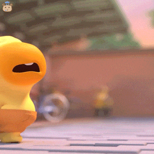 无字版本👇这个可爱水豚噜噜跑步卖萌的表情包,真是太治愈啦!