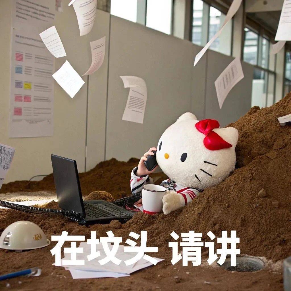 可爱Hello Kitty职业精神状态gif表情包_Recraft_头像_图片