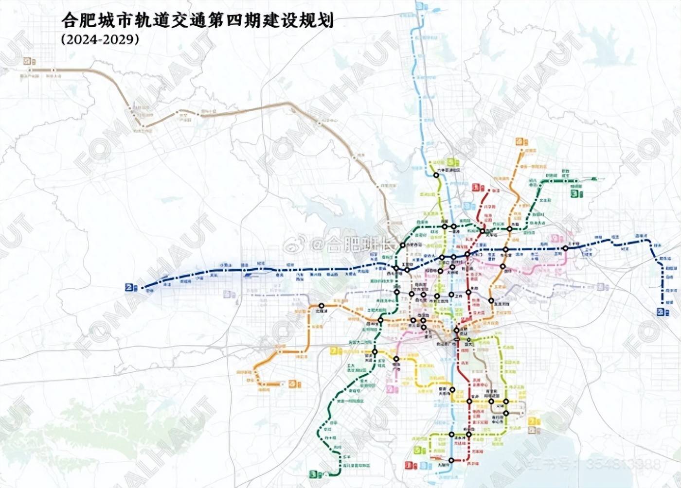 合肥地铁7,9,12,s1号线图曝光,官方回应来啦!