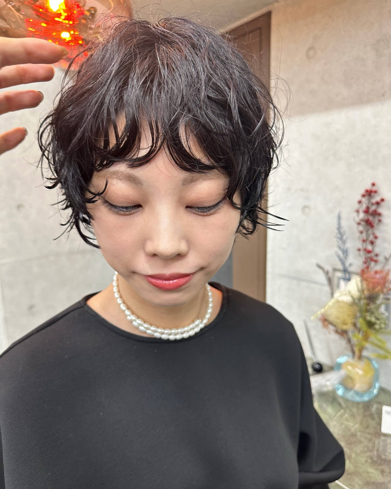 纹理烫短发轻松解锁潮流密码美到尖叫