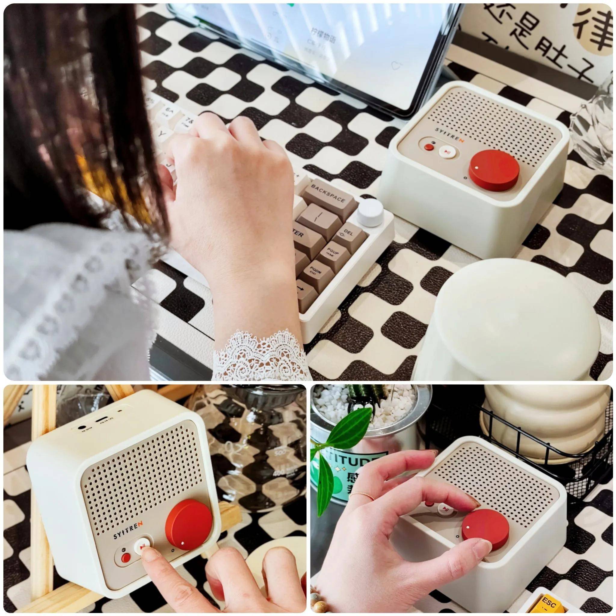 玩转桌面复古格调还看桔点设计商店——赛塔林N100,我的桌面音乐盒!