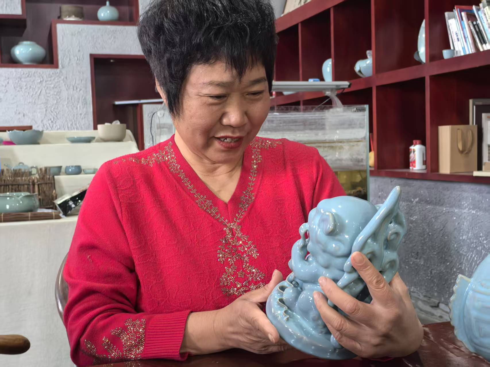 韩琴汝瓷：灵魂创造艺术，艺术点亮人生