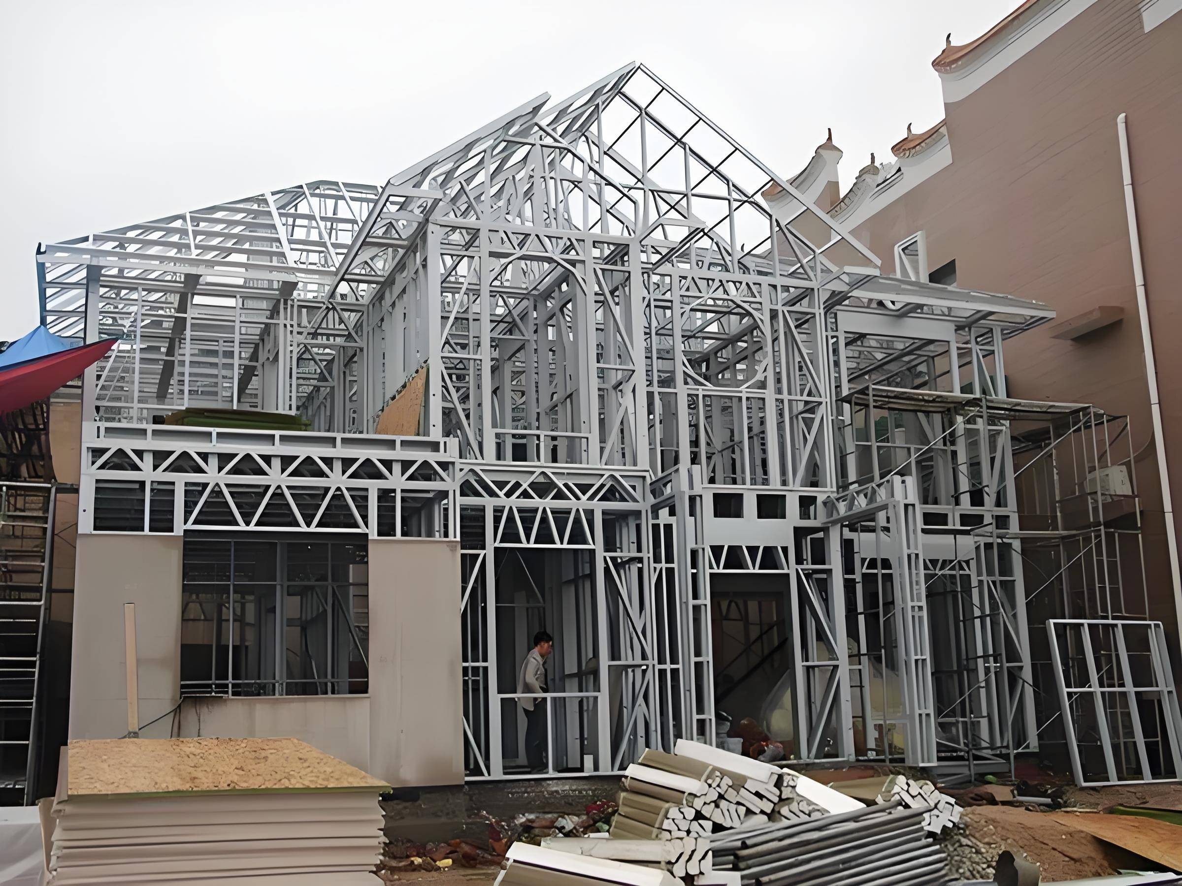 40天从施工到入住 蓝锦恒业乡村自建房现在怎么样?