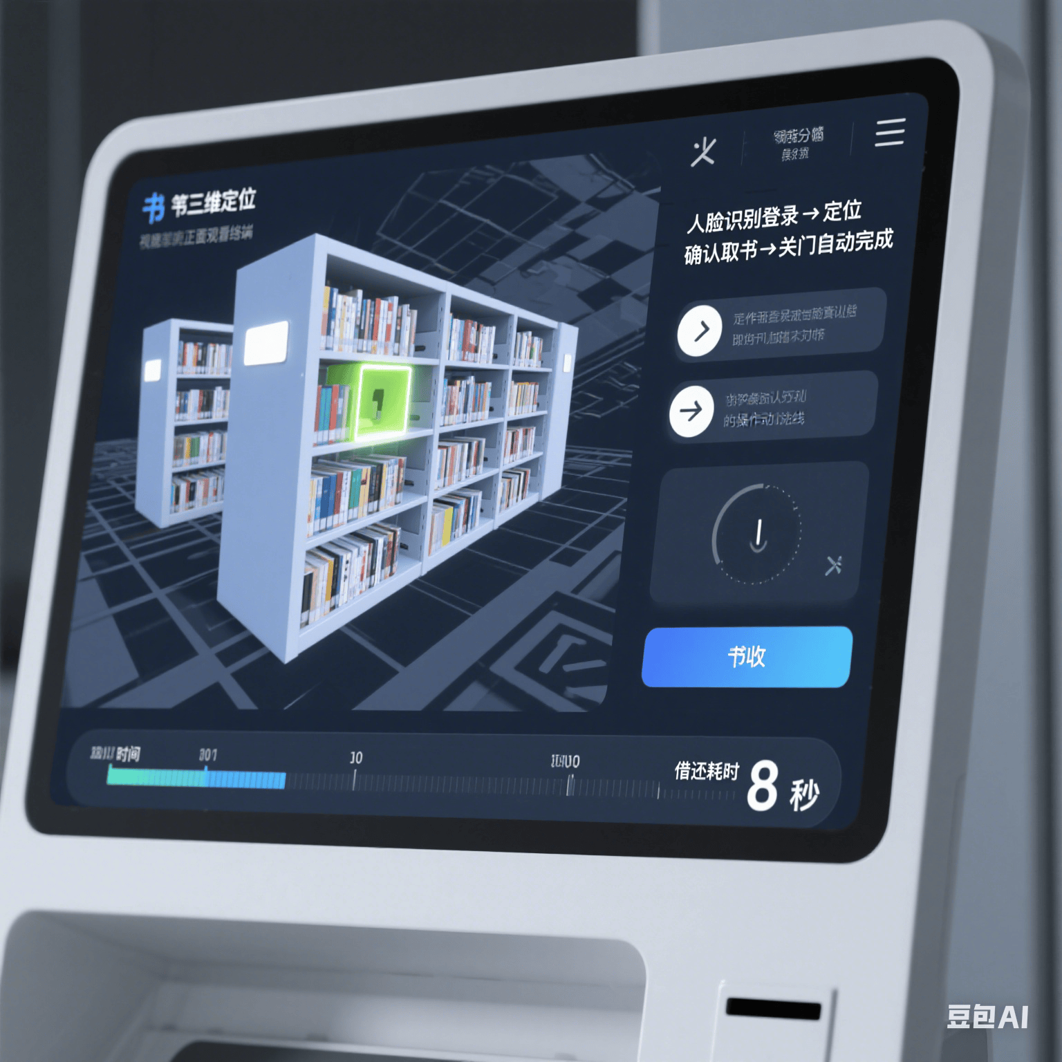 rfid 智能书柜:以精准定位重构图书馆服务生态