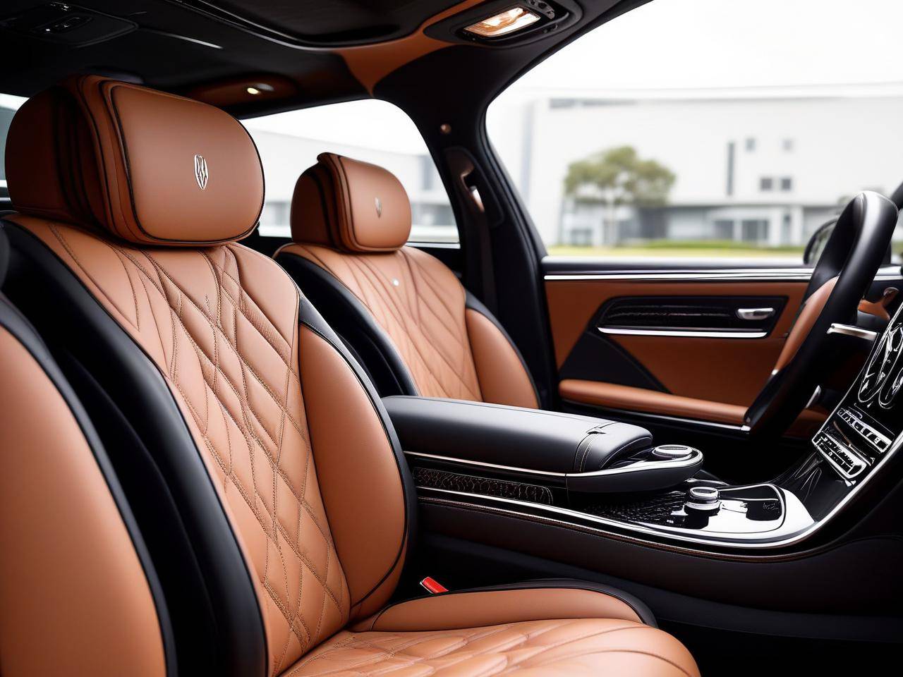 奢华与科技的完美融合豪车内饰的极致体验