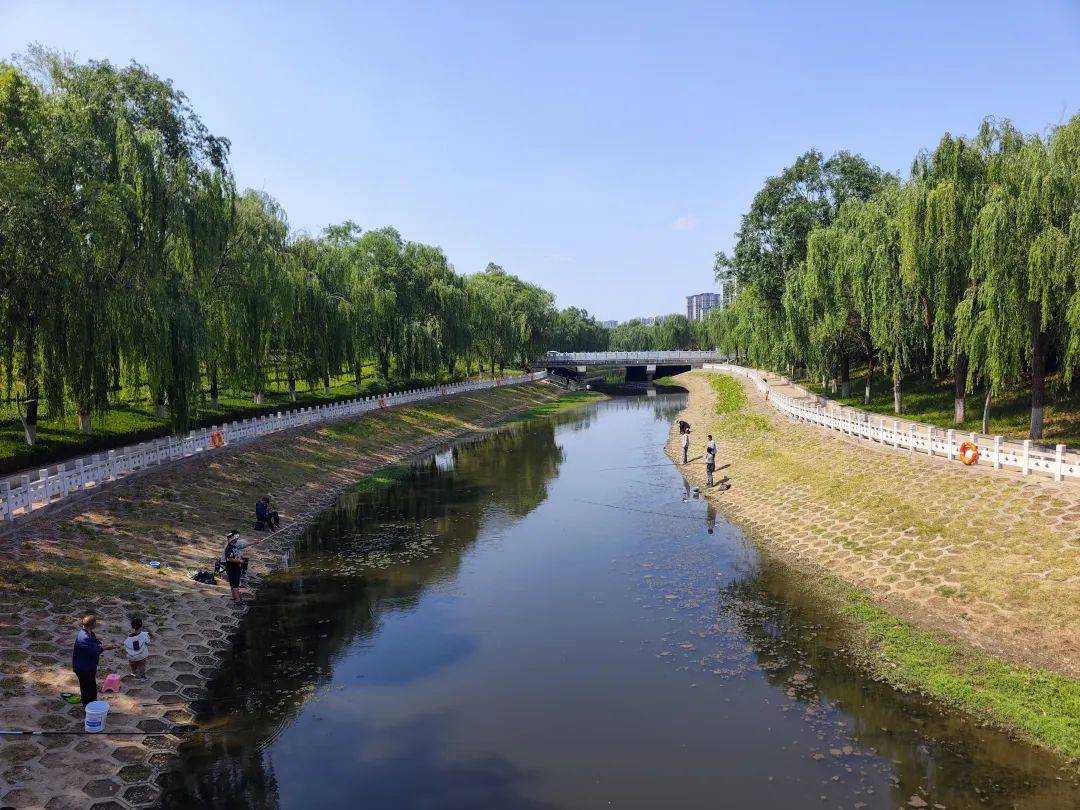 郑州兰河公园:一条玉带穿绿廊,透风,透光,清静,清凉