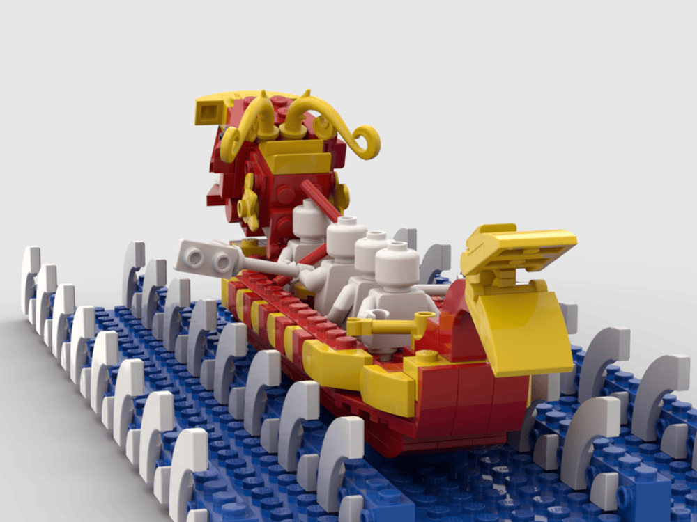 把端午节装进积木里!乐高玩家解锁粽子龙舟的n种脑洞