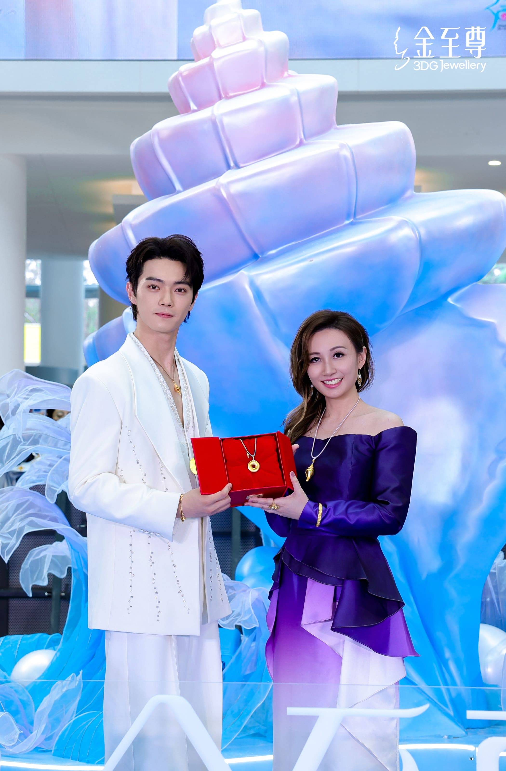 许凯同款海之声温柔治愈 金至尊珠宝北京荟聚店开业庆典暨明星见面会