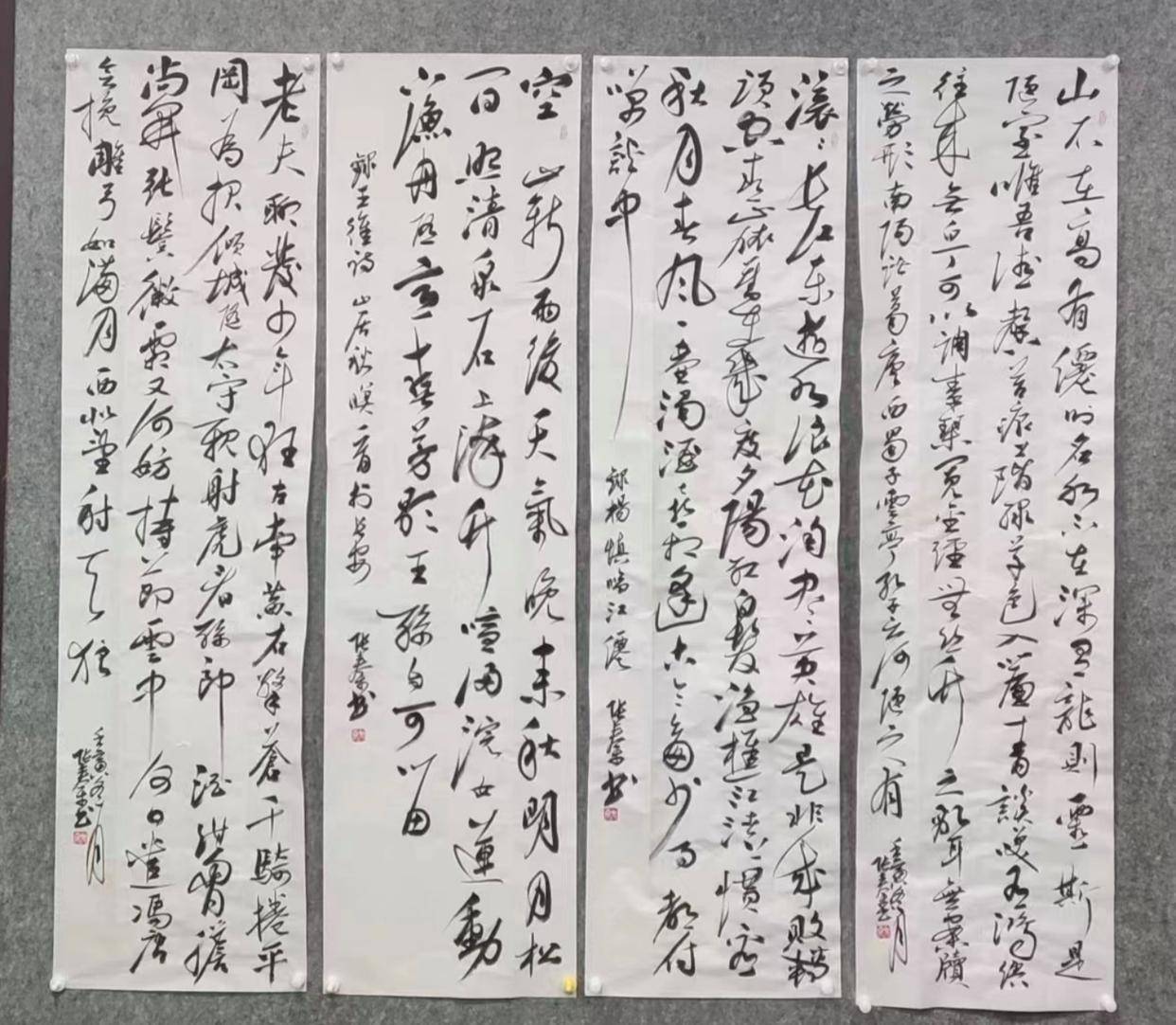 赏析张秦先生"翰逸神飞•笔墨纵横"之草书