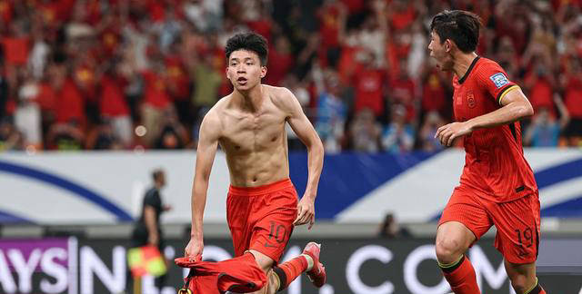 国足小将庆祝过度引发尴尬，差点误导球迷以为晋级世界杯