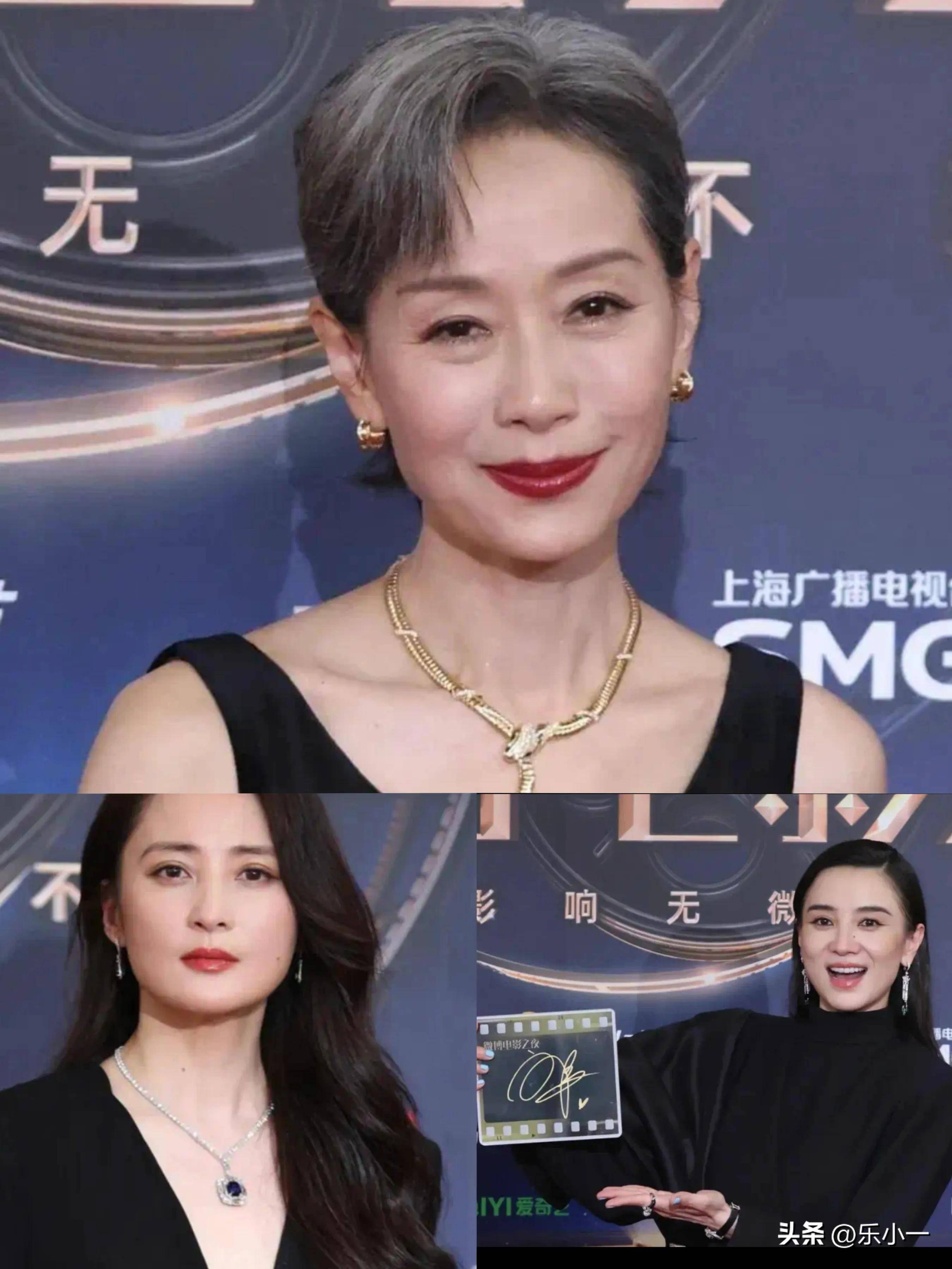 之夜好精彩章子怡发福金晨脸毁了陈都灵显老像大姨