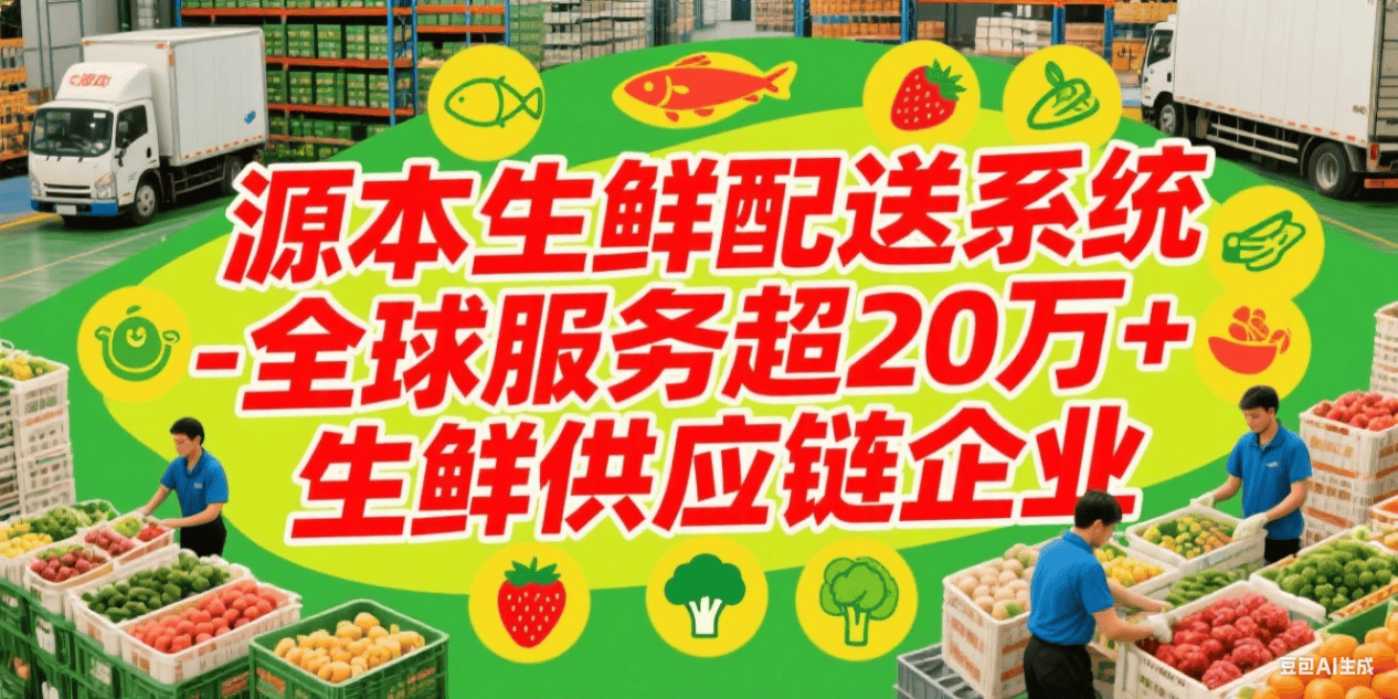 源本生鲜供应链系统