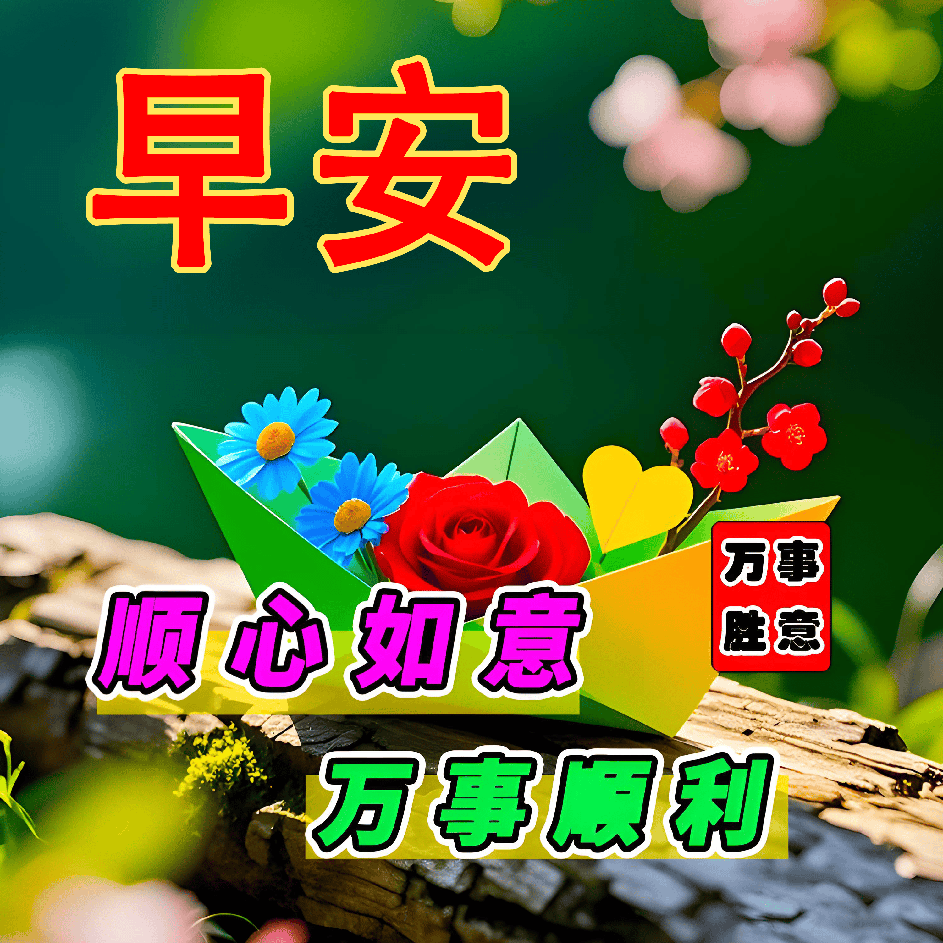42张漂亮的早安图片+早上好问候语，每天不重样，快收藏起 …