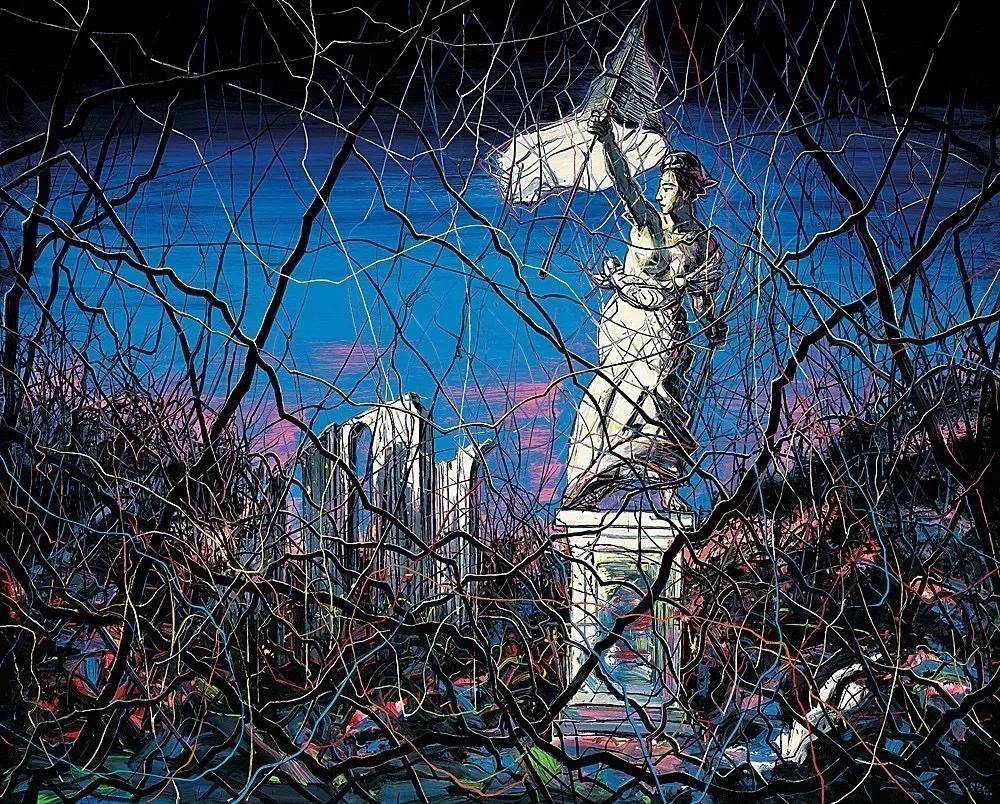 曾梵志.当代著名油画家｜在画布上探索灵魂的艺术人生插图15中国题字网