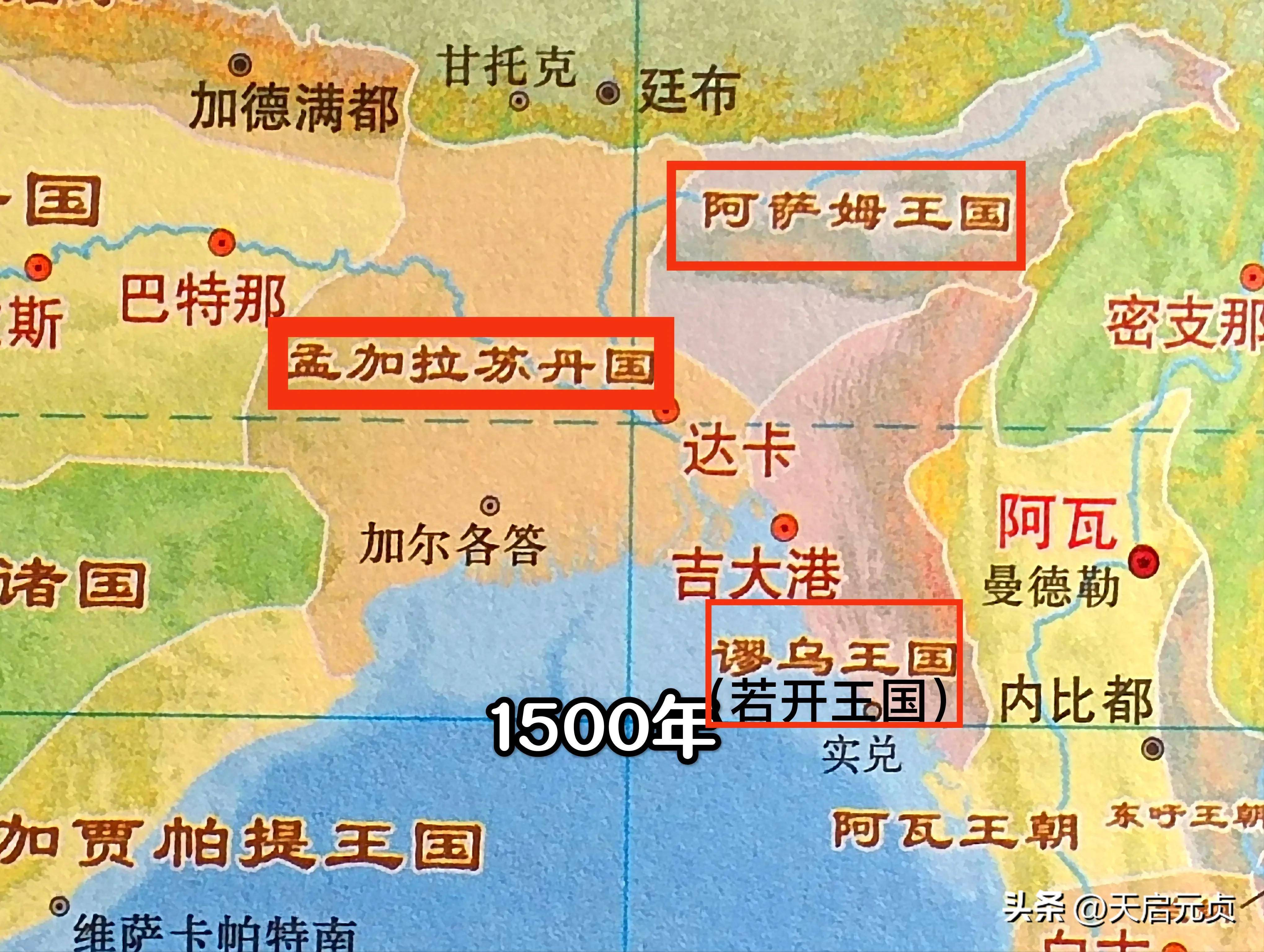 孟加拉国版图变迁:从大孟加拉变为小孟加拉,为何国土少了一半?