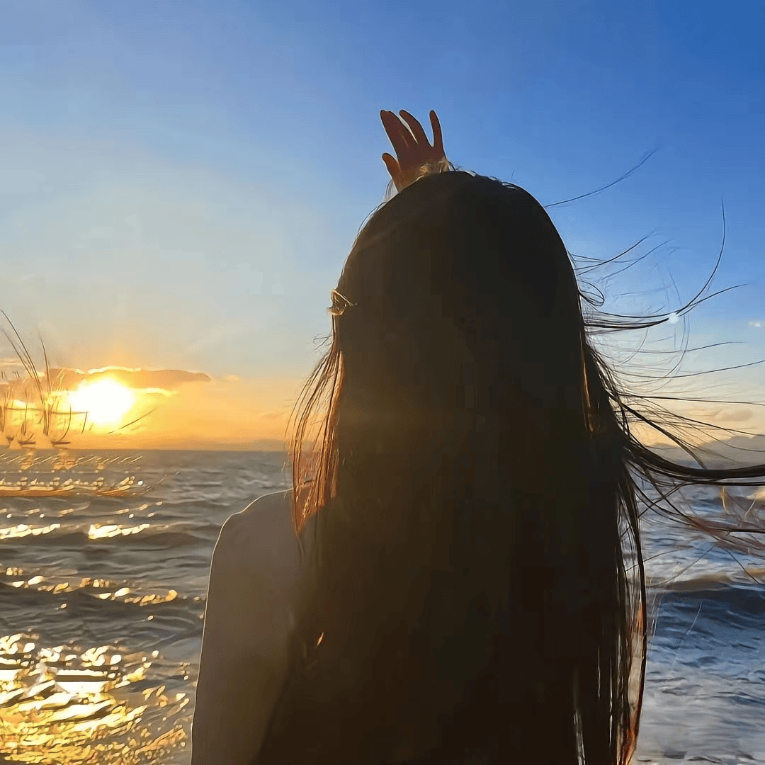 "背影氛围感女生头像,错过不再有