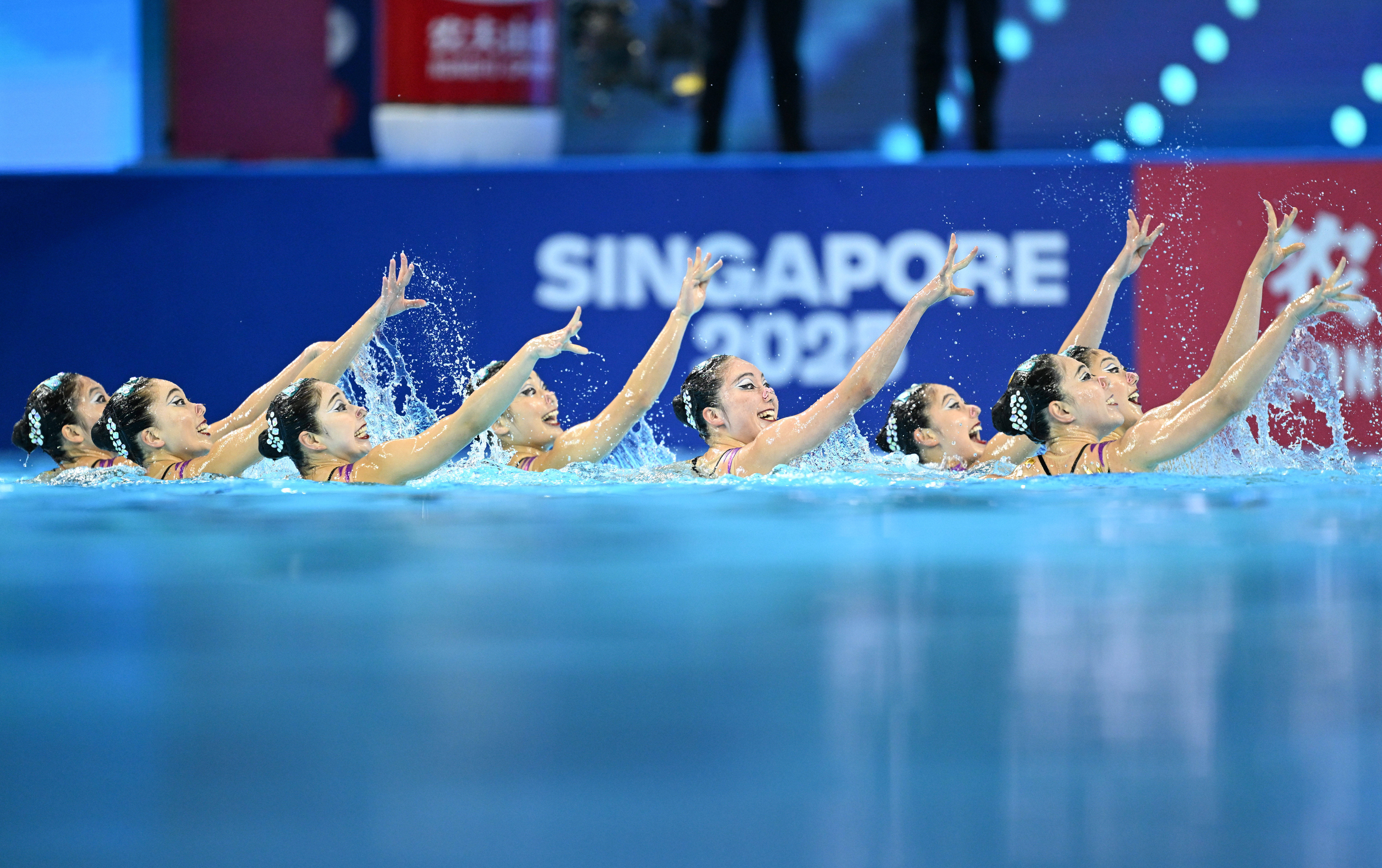 (游泳世锦赛)花样游泳