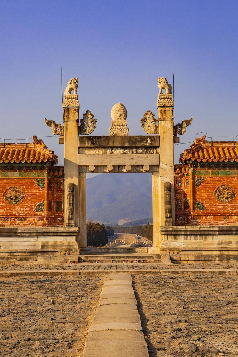 清东陵景区,乾隆陵慈禧陵,世界文化遗产