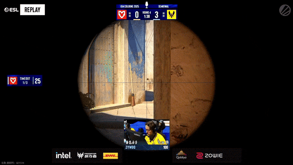 IEM科隆2025：MOUZ终结小蜜蜂王朝 2-0 击败Vitality 挺进决赛