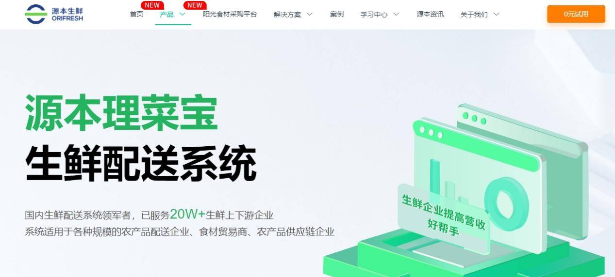 源本生鲜配送系统