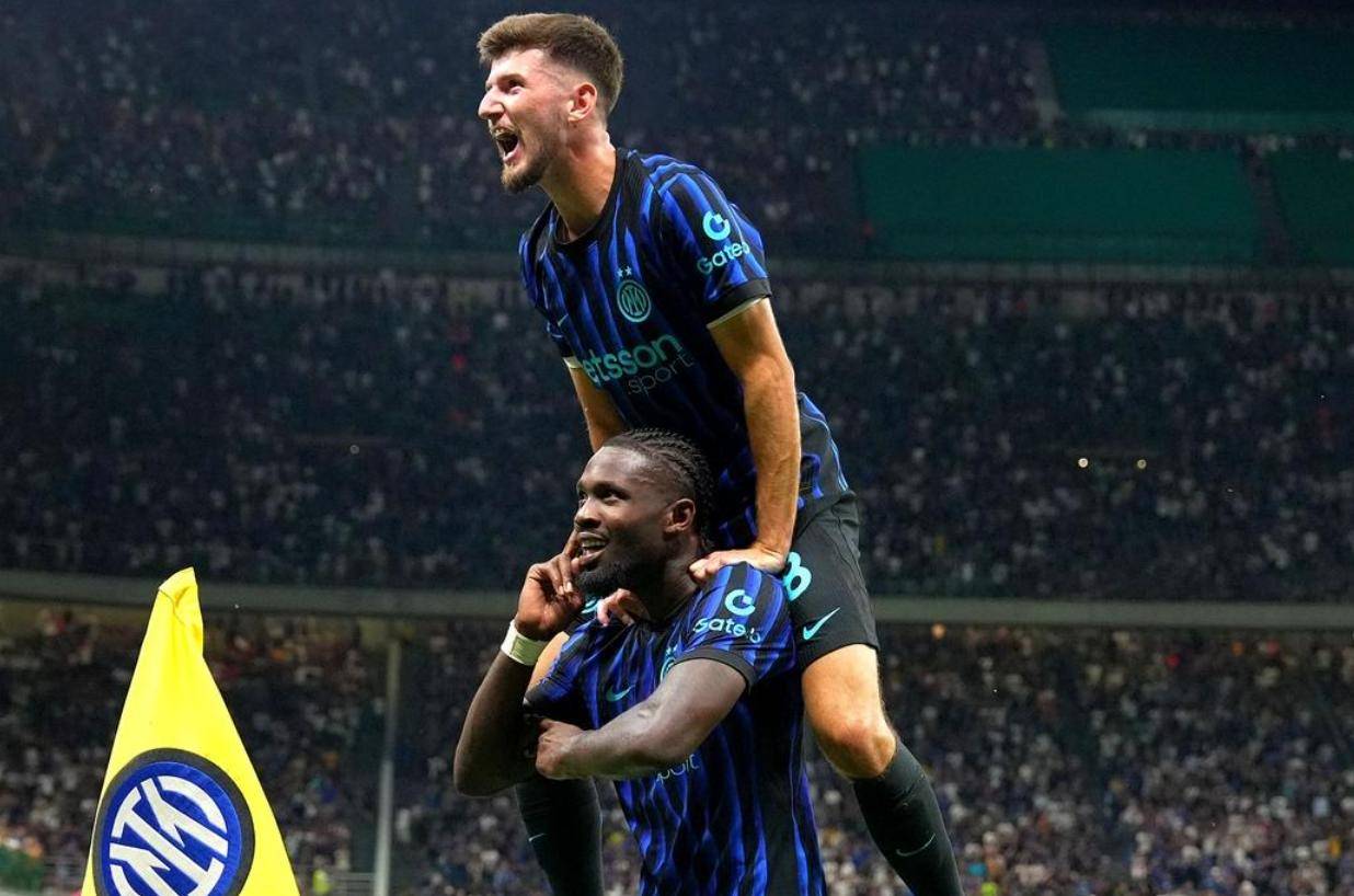 一场5-0踢出意甲惨案,国米新帅创历史,超级后卫独造两球