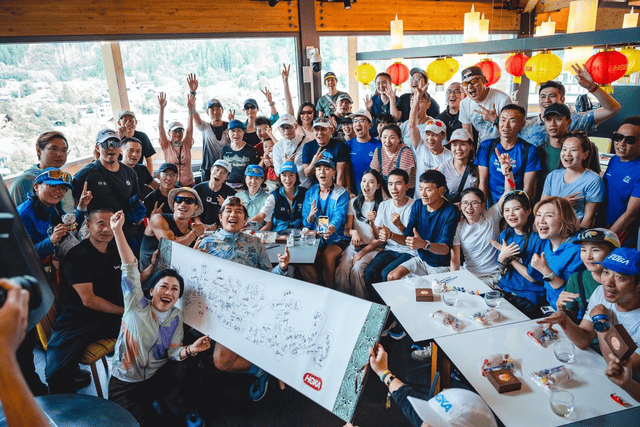 HOKA中国越野跑者UTMB赛前聚会再度举行,共赴勃朗之巅