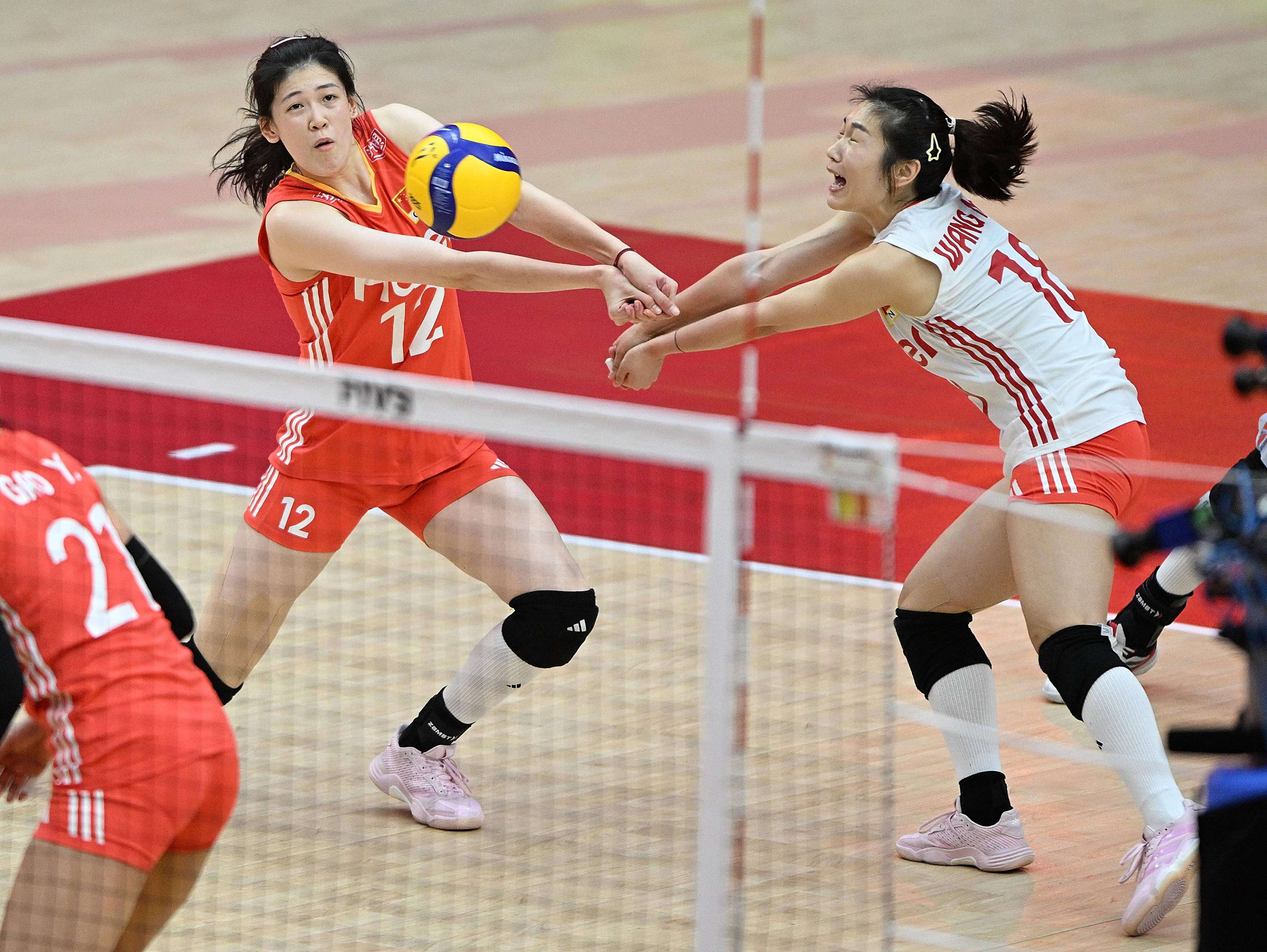 中国女排意外负于法国队 无缘八强