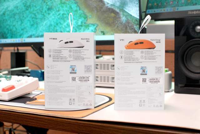 雷柏VT1/VT1 MAX原生双8K游戏鼠标:中小手玩家的次世代“神兵”