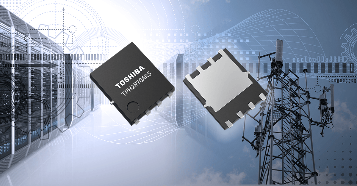 东芝推出采用最新一代工艺技术的100V N沟道功率MOSFET,助力提高工业设备开关电源效率