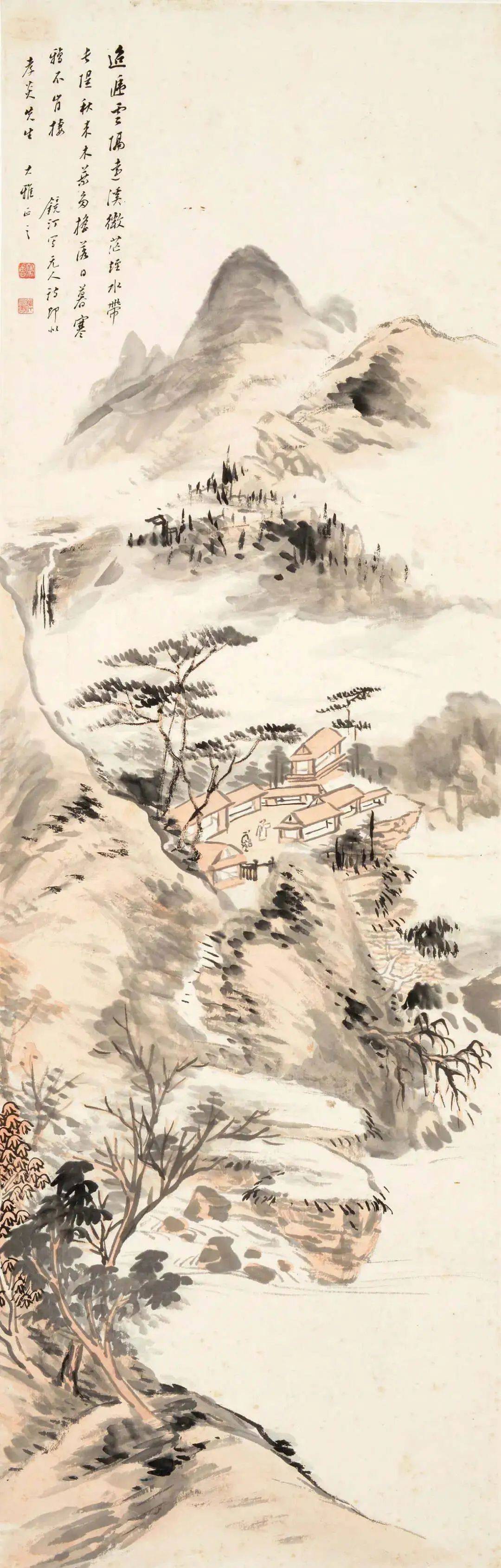 一代山水大家吴镜汀:患精神病靠弟弟相救,62岁被打到失明耳聋