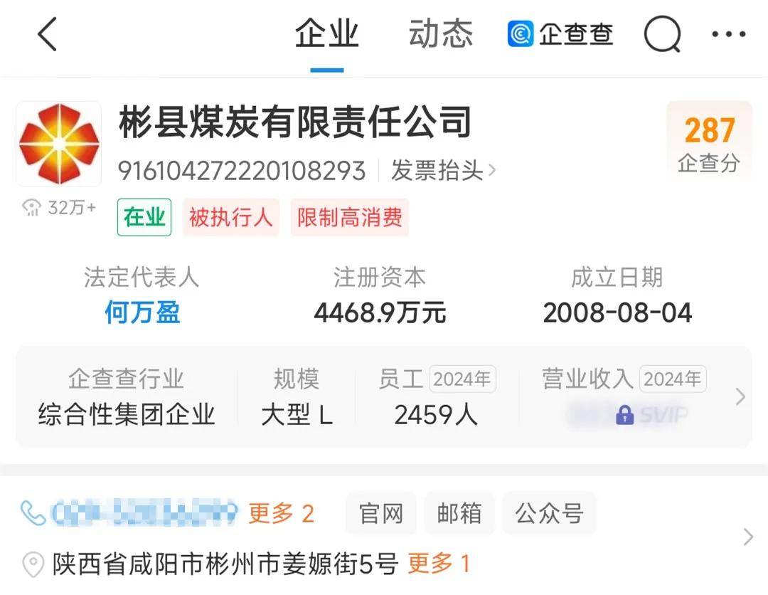 东岭系重整一波三折:投资人彬县煤炭突遭讨债 被限制高消费(图2)