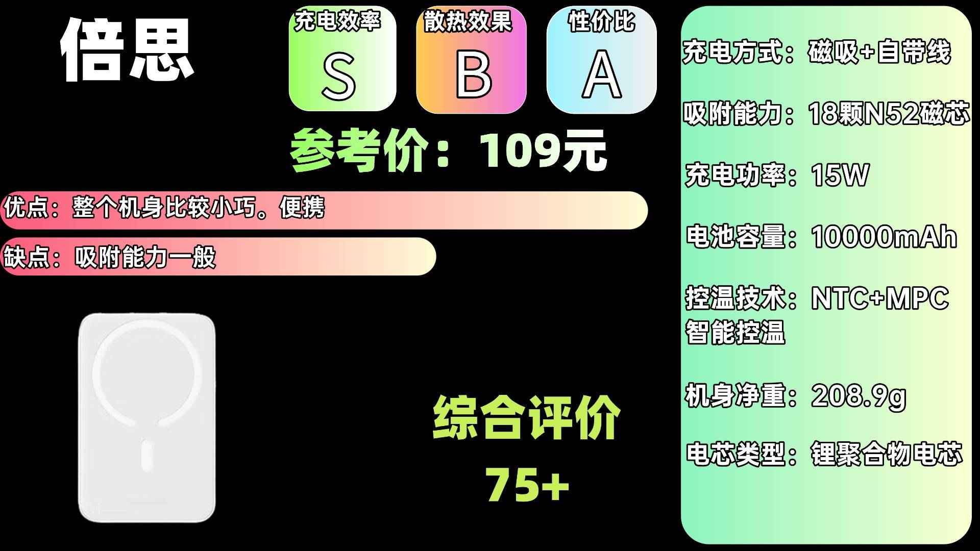 充电宝哪个牌子的比较好？2025年十大品牌最好充电宝排行榜，实测效果无敌！哪些充电宝性价比高？