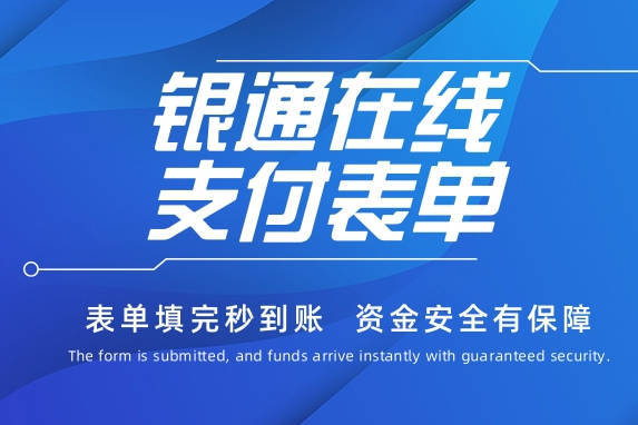银通在线支付表单：助力商家高效收款