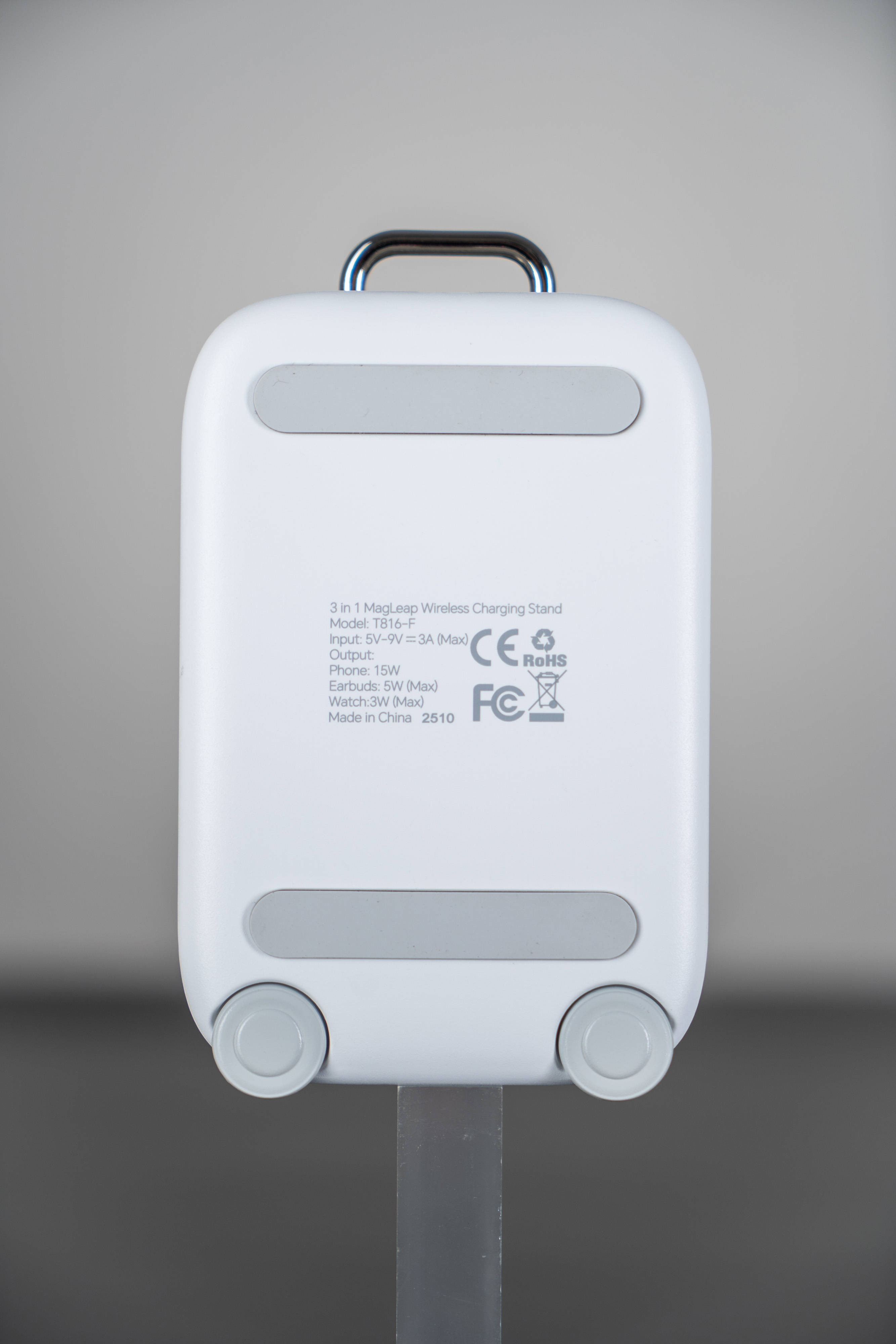 行李箱造型的无线充电器见过吗?迪奥科三合一折叠磁吸充电器分享